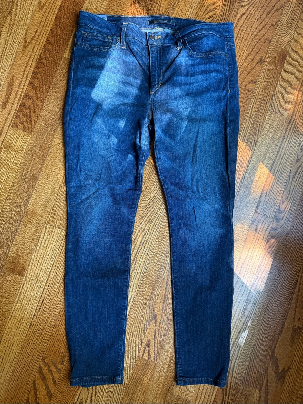 Joe’s Mid-Rise Skinny Crop Dark Wash Jeans